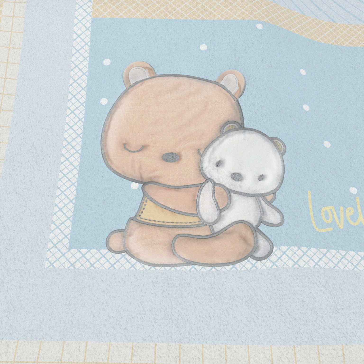 سرویس روتختی هفت تکه Lovely Bear